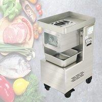 Commercial Meat Slicer Stainless Steel Electric Fresh Meat Cutting Machine Knife Set Is Easy To Disassemble