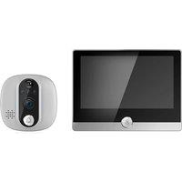 4.3Inch 2MP 1080P Tuya APP 160Degree WIFI Doorbell Motion Detection Video Door Phone Visual Doorbell
