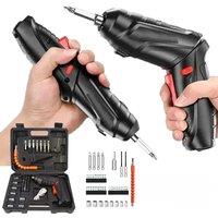 New Upgrades Screwdriver Kit Rechargeable Lithium Battery Cordless Electric Screwdriver Drill Kit