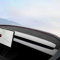 For tesla model 3 Y highland anti uv dashboard cover Center Console Mat Protector Sunshade dashboard cover pad Thickened version