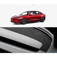 For tesla model 3 Y highland anti uv dashboard cover Center Console Mat Protector Sunshade dashboard cover pad Thickened version