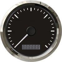 KUS Auto / Boat Tachometers Modification 85mm 0-6000RPM Rev Counters Pulse Signal Revolution Meters for Diesel / Gasoline Engine