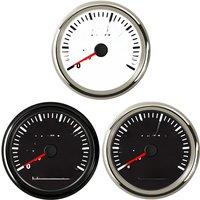 Boat 85mm 0-35Knots Display GPS Speedometers Sog 0-40MPH Speed Indicators Devices with GPS Antenna & Red Backlight