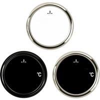 Auto 52mm 40-120? Show Digital Water Temperature Gauges 287.4-22.4ohm Black Water Temp Meters with Red Backlight 9-32V