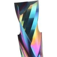 Dreanique ????? 1PC woodwork milling cutter compression UP & DOWN Cut 2 Flutes Spiral Carbide