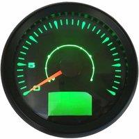 85mm 0-35Knots GPS Speedometers Devices 0-40Mph Display Speed Gauges Odometers Black Trip Meters with 8 Kinds Backlight for Boat