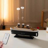 Titanic Ship Model Decoration Air Humidifier 250ml Essential Oil Diffuser Jellyfish Smoke Ring Spray