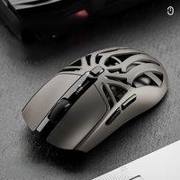 SMAILWOLF RS8 Gaming Mouse Bluetooth Wireless Three-mode Lightweight Hollow Design 1K Return