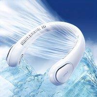 CAFELE Portable Neck Fan Wearable Bladeless Fan Sound-off Air Blower For Outdoor Sports Camping