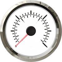 KUS 85mm 0-30Knots Pointer GPS Speedometers 0-55Km/H Cog Speed Gauges Black Instrument with GPS Antenna Red Backlight for Boat