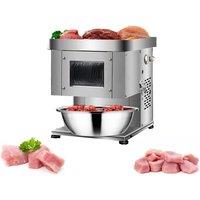 Electric Meat Cutter Stainless Steel Fully Automatic Pork And Beef Dicer