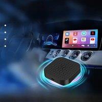 CarlinKit Android TV Box Support Netflix IPTV Qualcomm 8-Cores Wireless CarPlay & Android Auto Easy To Use Smart CarPlay Ai Box