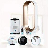 Bladeless Fan Electric Cooling Air Tower Fans with Remote Control Intelligent Low Noise 16 Inch