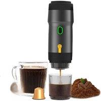 Portable full-automatic espresso capsule electric coffee machine USB charging cable is suitable for
