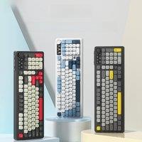 AF98 Wireless Tri-mode/Wired RGB Keyboard Multimedia Keys 4000 mAh Battery ABS Keycaps Multi-System
