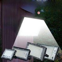 200W Floodlight LED Spotlights Outdoors Reflector Exterior Street Lamp Waterproof For Garden 25W 50W 100W AC220-240V 3000K/6000K
