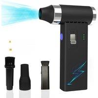 Electronic Air Duster, 0-100 Adjustable 110000RPM Rechargeable Cordless Dust Blower for Computer,