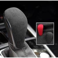Alcantara Suede Shifter Gear Head Handle Shift Knob Cover Trim For Audi A6L 2016-2018 A7 2015-2018