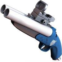 Double-Barreled Spray Shell Soft Bullet Gun Can Fire Short Hand Cannon Shotgun Outdoor Toy Gun