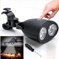 Portable Grill BBQ Lights Barbecue Grilling LED Smart Touch Lighting Heat Resistant Waterproof Night Lamp BBQ Camp Accessories