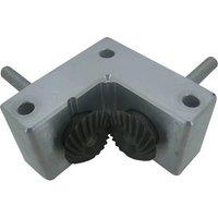 90 Degree Spiral Bevel Gearbox Right Angle Commutator Device Model Gearbox Aluminum Alloy Parts 6MM/8MM/10MM Shaft
