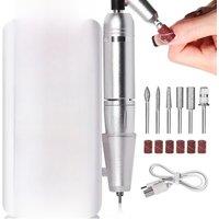 Professional 45000RPM Electric Portable Nail Drill Machine Rechargeable Low Noise Nail Sander File