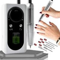 45000RPM Rechargeable Nail Drill Machine with LCD Low Noise Professional Nail Polish Sander Nails