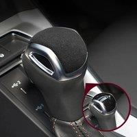 Alcantara Suede Car Gear Shift Knob Cover Gear Shift Handle Protector Accessories For Audi Q​3 2019 2020 2021 2022 2023 2024