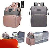 Mommy Bag Lightweight Portable Folding Crib Bed Large-capacity Travel Maternity Bags Baby Backpack