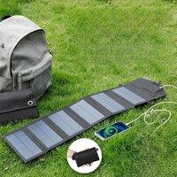 Portable Polysilicon Solar Panel Charger USB 5V DC Foldable Solar Panel For Phone Charge Power Bank