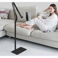 Floor Stand Holder For iPhone IPad Lounger Bed Mount Bracket,Scalable Flexible Arm Tablet Phone