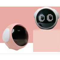Night Light Cute Expression Alarm Clock Child Alarm Clock Voice Controlled Light Multifunctional for