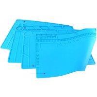 Soft Silicone Work Pad High Temperature Resistant For Hot Air Gun Soldering Iron Station Repair Thermal Insulation Pad