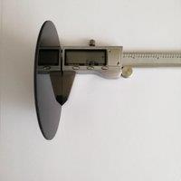 Size Diameter 80mm And 2mm Thickness Tempered Hard 365nm UV Pass Filter Glass ZWB2