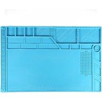 Heat Insulation Silicone Soldering Mat With Magnetic Desk Platform for BGA Welding Station Solder Iron Phone PC Repair