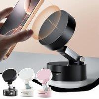 Vacuum Adsorption Magnetic Suction Cup Phone Mount Double Sided Hands-Free Magnetic Cell Phone