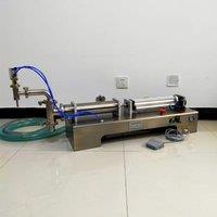 Single Head Liquid Filling Machine With Conveyor Belt Single Head Filler Perfume Water Sense High Precision Heat Resistance