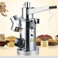 Electric Grain Mill Grinder Commercial Grinding Machine for Dry Grain Soybean Corn Spice Herb Coffee