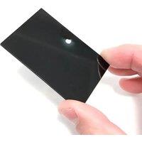 Size 50x75x2mm Rectangle Shape Black 365nm UV Pass Filter Glass ZWB2 UG1