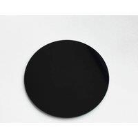 Size Diameter 105mm And 2mm Thickness Black 365nm UV Pass Filter Glass ZWB2