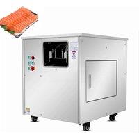 High Quality Stainless Steel Large Oblique Cutting Fish Fillet Machine, Fully Automatic Tilapia Salmon Slicer