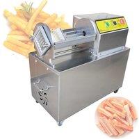 Electric French Fries Potato Strip Cutting Machine Potato Cucumber Taro Cutters Vegetable Shredder Machine