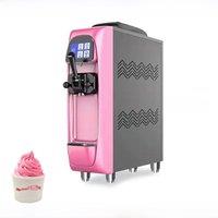 Home Desktop Single Mouthed Soft Ice Cream Machine, High-Quality Strawberry Sundae Machine