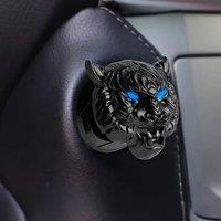 Car One-button Start Stop Button Cover Vehicle Engine Ignition Start Button Decorative Protective