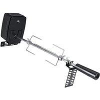 Universal Electric Barbecue Grill Slide Rotisserie Motor Bracket Portable BBQ Tool Modification Kits