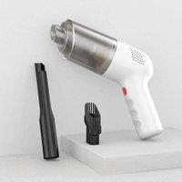 Household Mini Vacuum Cleaner, Large Suction Air Circulation Fan, Silent Multifunctional Handheld Remote Control Vacuum Cleaner