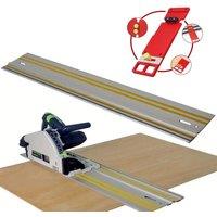 600-1400mm Track Saw Track Guide Rail Aluminum Extruded Guided Rails for Circular Saw Track Straight