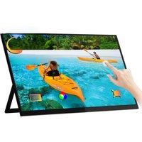 ZEUSLAP 18.5inch FHD 100Hz 100%sRGB 72%NTSC 300Nits Touching Function Portable Monitor for Phone,Laptop,NS,PC Sub Screen