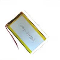 1-12PCS Li Polymer 3.7v 5000mAh 6060100 Rechargeable Lipo Battery For GPS MP4 Camera Power Bank Tablet Electric Toys PAD DVD