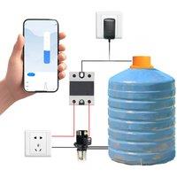 ME201WC Ultrasound Check Wire Control Water Level Usage Meter Wifi Remote Digital Water Tank Sensor